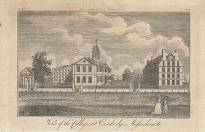 Udsigt over colleges i Cambridge, Massachusetts af John Henry Hill