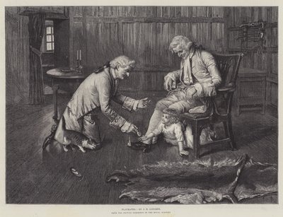 Legekammerater, fra Billedet udstillet i Royal Academy af John Henry Lorimer