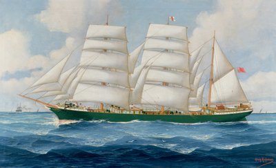 Barque Kilmeny af John Henry Mohrmann