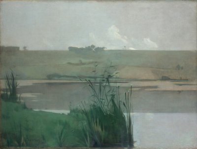 Arques-la-Bataille, 1885. af John Henry Twachtman