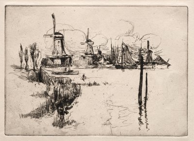 Dordrecht. af John Henry Twachtman