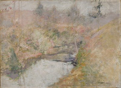 Hemlock Pool af John Henry Twachtman