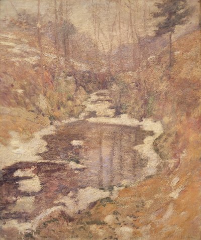 Hemlock Pool, ca. 1900 af John Henry Twachtman