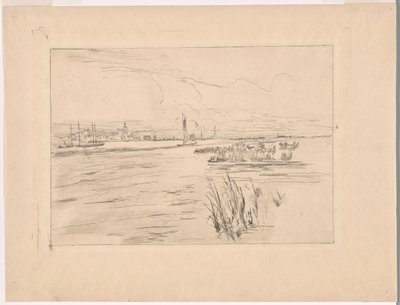Holland Dykes af John Henry Twachtman
