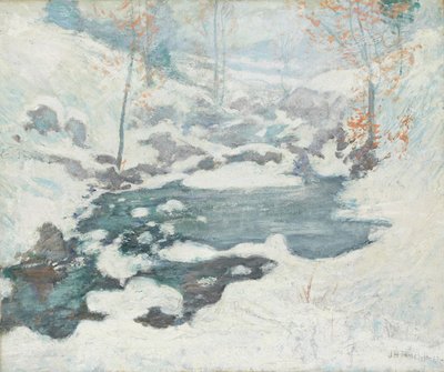 Icebound, ca. 1889 af John Henry Twachtman