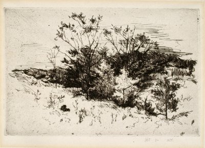 Landskab nær Cincinnati af John Henry Twachtman