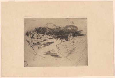 Mill Creek, Cincinnati af John Henry Twachtman