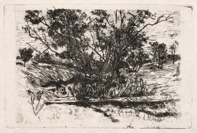 I nærheden af Cincinnati, Ohio. af John Henry Twachtman