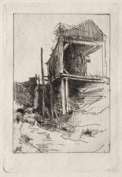 Old Mill, Branchville, Connecticut. af John Henry Twachtman