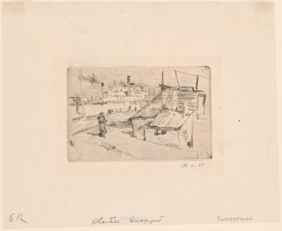 Hytter og fabrikker af John Henry Twachtman
