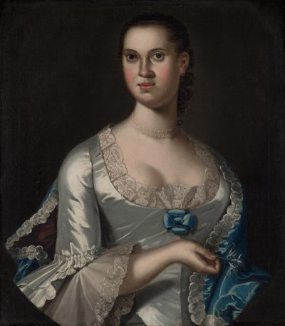 Fru Elizabeth Smith (født Elizabeth Chew), 1762 af John Hesselius