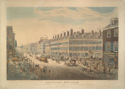 Broadway, New York af John Hill