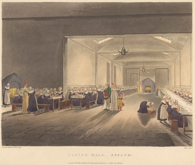 Spisesal, Asyl af John Hill