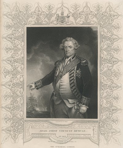 Adam Duncan, 1. Viscount Duncan af Camperdown af John Hoppner