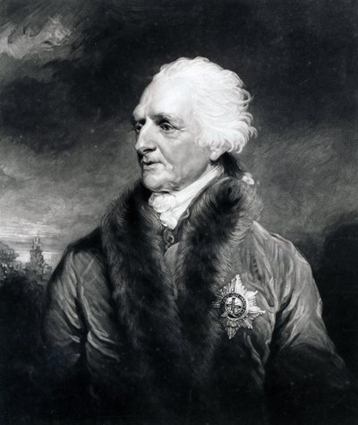 Augustus Henry Fitzroy, 3. hertug af Grafton, graveret af C. Turner af John Hoppner