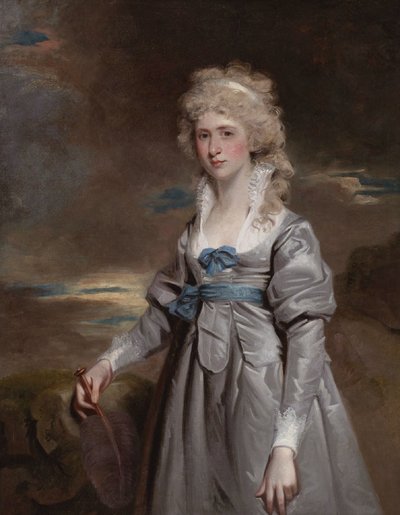 Charlotte Walsingham, Lady Fitzgerald af John Hoppner af John Hoppner