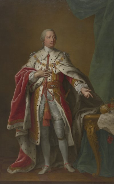 George III (1738-1820) af John Hoppner