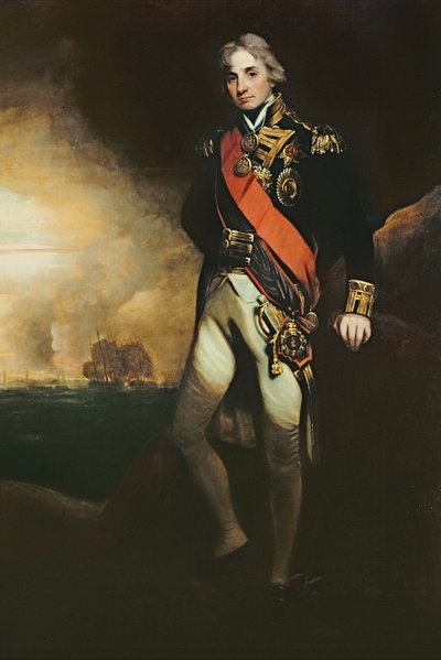 Horatio, Viscount Nelson af John Hoppner