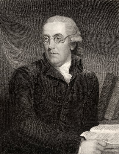 Robert Nares, graveret af Samuel Freeman (1773-1857), fra "National Portrait Gallery, bind II", udgivet omkring 1835 af John Hoppner