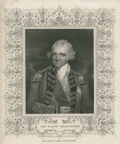 Sir Ralph Abercromby, illustration fra 