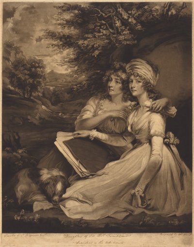 Sir Thomas Franklands døtre af John Hoppner