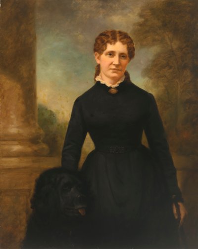 Caroline Chrysler Lee, 1889. af John Horsburgh