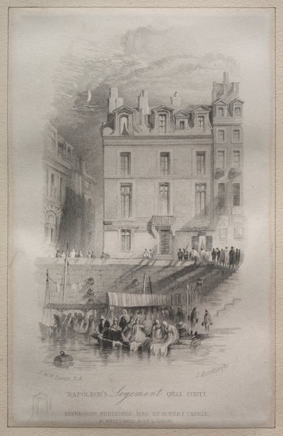 Napoleons Indkvartering, Quai Conti af John Horsburgh
