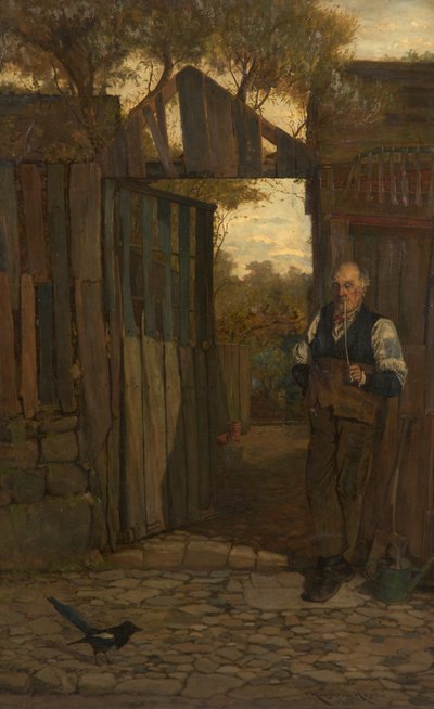 Væver og skjald af John Houghton Hague