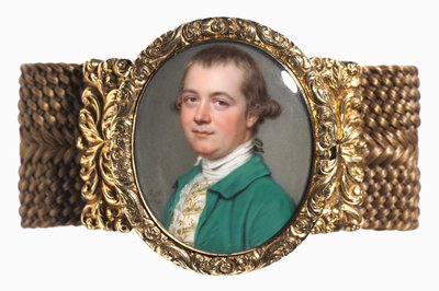 Portræt af Constantine Phipps, 1770. af John I. smart