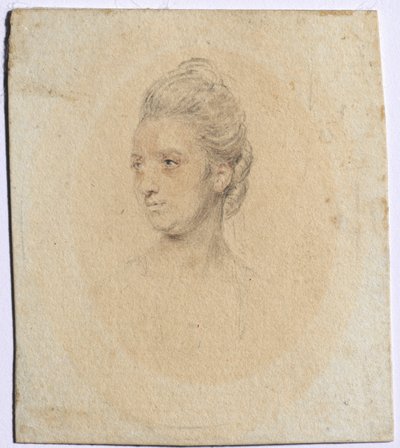 Portræt af en kvinde, ca. 1772. af John I. smart