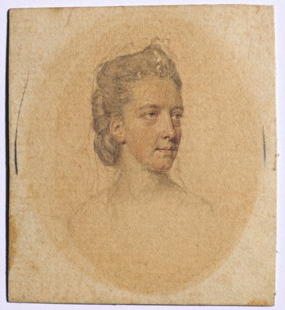 Portræt af en kvinde, ca. 1775. af John I. smart