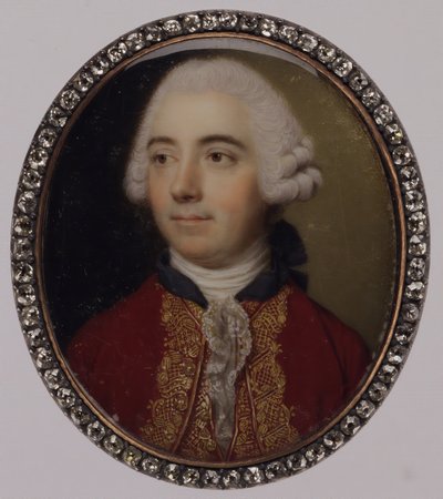Sir William Hood, ca. 1766. af John I Smart