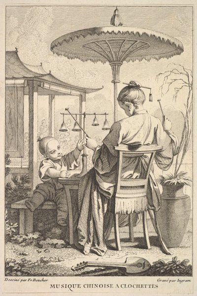 Kinesisk klokkemusik, 1741-63. af John Ingram