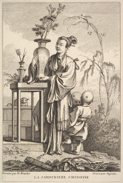 Den kinesiske gartner, 1741-63. af John Ingram