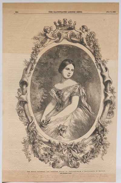 Hendes Kongelige Højhed Prinsessen af England. af John Jabez Edwin Mayall