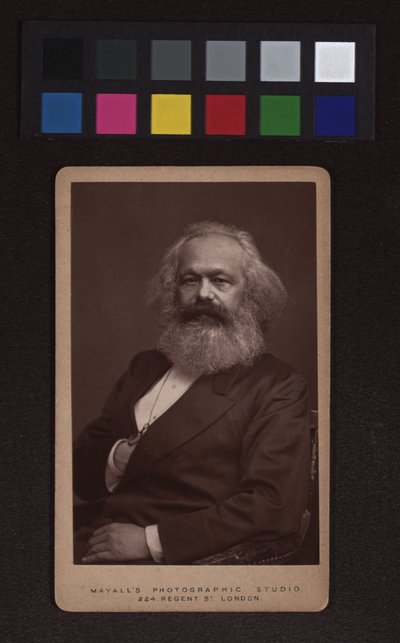 Karl Marx (1818-1883), filosof, økonom, politisk tænker af John Jabez Edwin Mayall