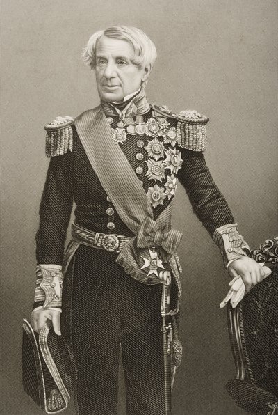 Edmund Lyons (1790-1858) graveret af D.J. Pund fra et fotografi, fra 