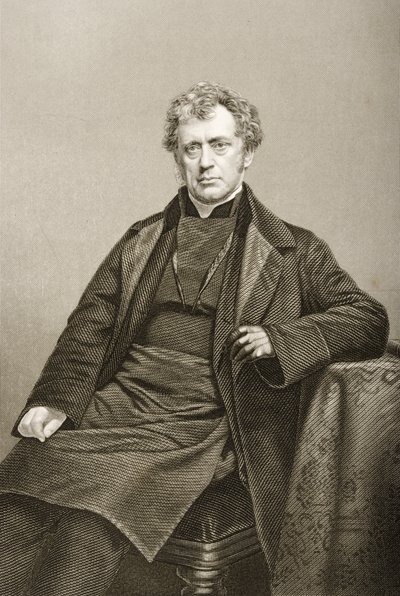 James Prince Lee (1804-69) graveret af D.J. Pound efter et fotografi, fra "The Drawing-Room of Eminent Personages, Volume 2", udgivet i London, 1860. af John Jabez Edwin Paisley Mayall