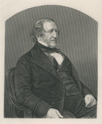 John Campbell, 1. baron Campbell af St. Andrews, indgraveret af D.J. Pund fra et fotografi, fra 