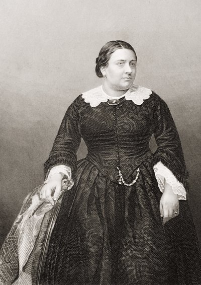 Madame Marietta Alboni (1824-94) graveret af D.J. Pund fra et fotografi, fra 