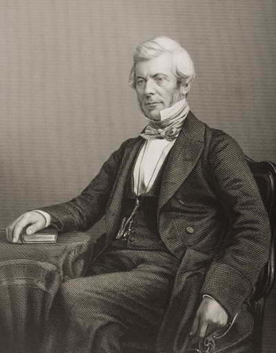 William Chambers (1800-83) graveret af D.J. Pund fra et fotografi, fra 