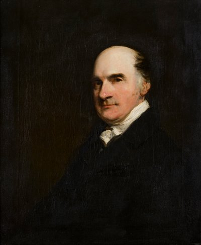 Portræt af Sir George Gunning 2. Bart, ca. 1798-1825 (olie på lærred) af John Jackson
