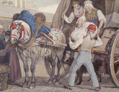 Vaskevognen, 1822 af John James Chalon