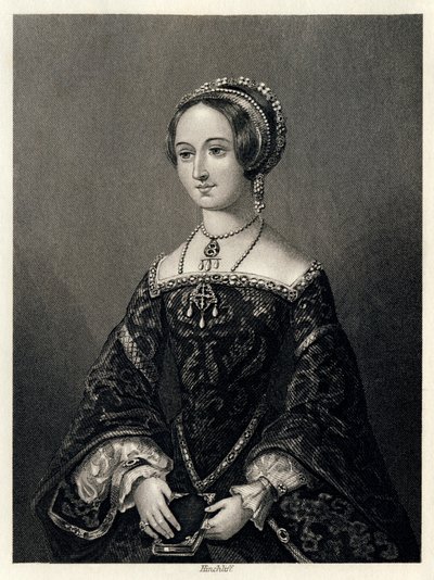 Marguerite de Navarre, Dronning Gemal af Henry II af Navarra, 1864. af John James Hinchcliff
