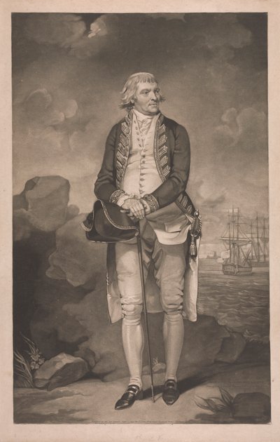 Admiral Edward Vernon af John Jones