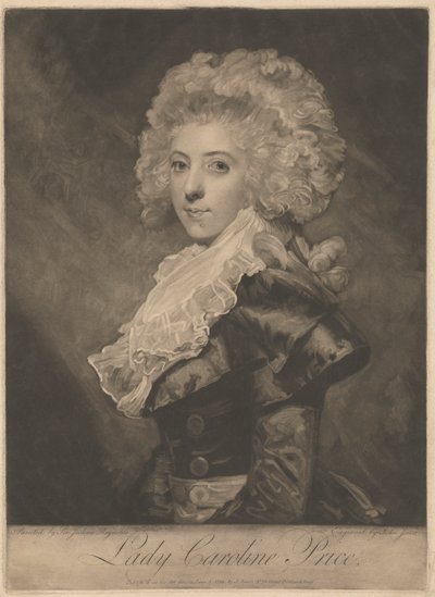 Lady Caroline Price af John Jones