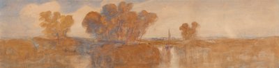 En fjern udsigt over Norwich af John Joseph Cotman