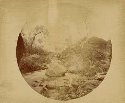 Eagle Crag - Evening af John K. Hillers