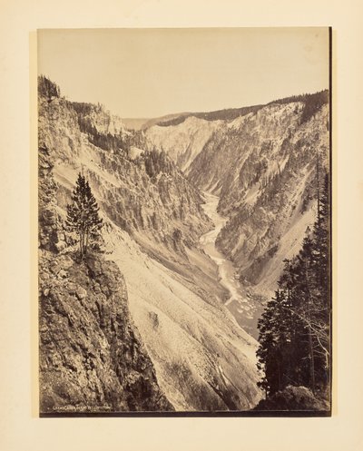 Grand Canyon i Yellowstone af John K. Hillers