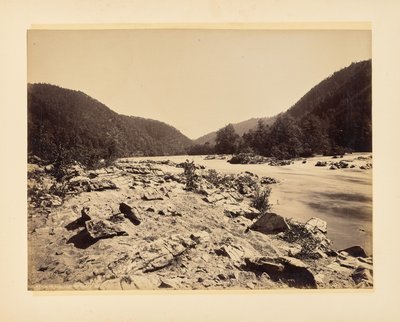 Mountain Island, French Broad, North Carolina af John K. Hillers